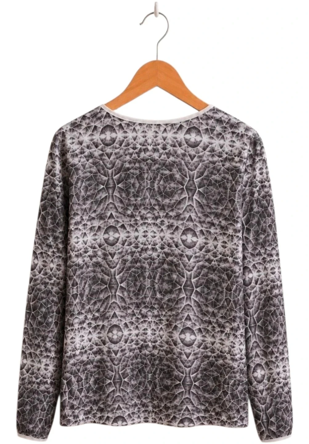 Geometric print flowy blouse M – photo 2